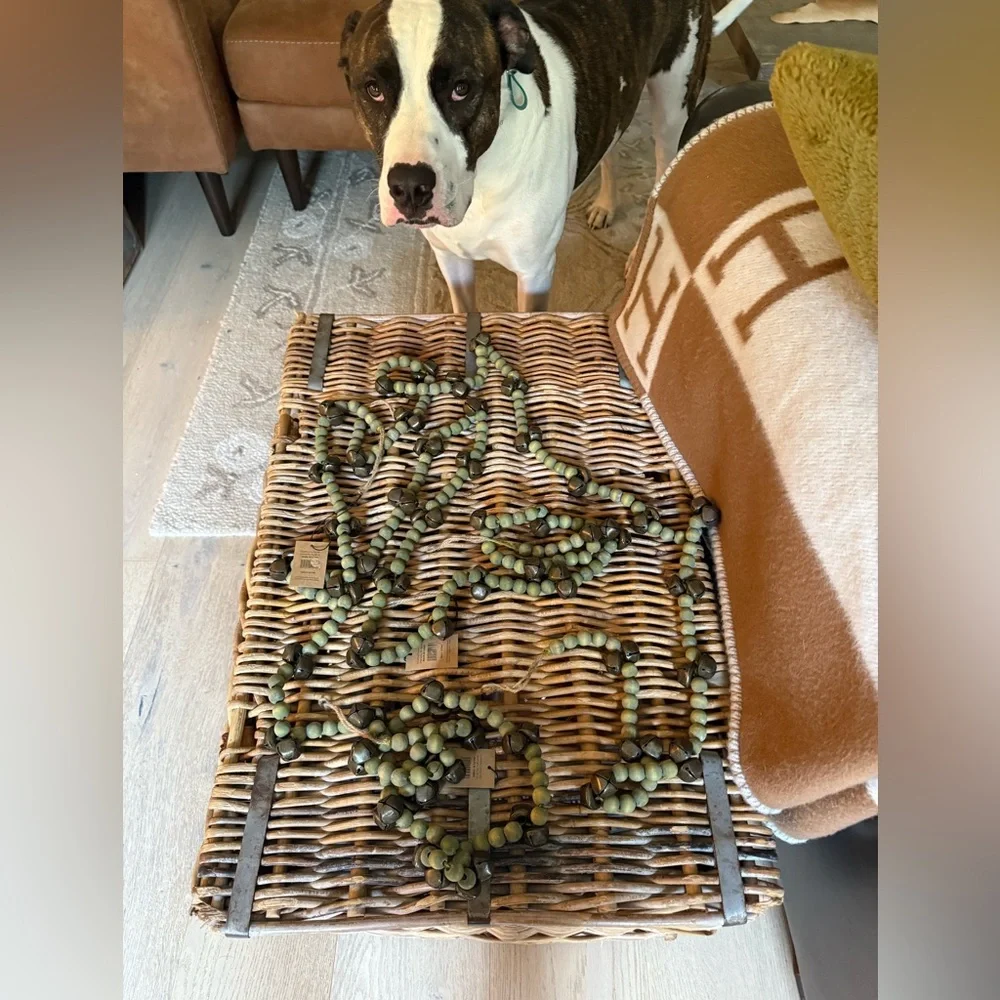 Creative Co-Op Green and Brown Holiday Garland